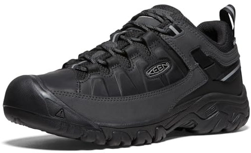 KEEN Targhee 3 Waterproof, Zapatos para Senderismo Hombre, Schwarz (Triple Black), 42 EU