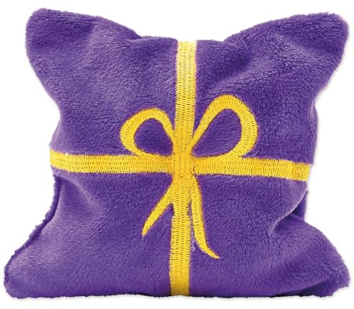Aumüller Cojín de juego para gatos con relleno de valeriana, color morado