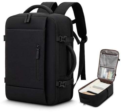 LOVEVOOK Cabin Bags 40x30x20 Underseat for Ryanair, Small Carry On Travel Backpack for Men Women, 24L Cabin Size Rucksack Hand Luggage Bag, Casual Daypack Airplanes Flight Bag Fit 14 Inch Laptop