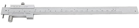 Marcatura di Marcatura, Strumento di Misurazione della Pinza Scriba in Metallo Calibri Vernier Marcatura Calibro 0-200 Mm Calibro Parallelo Calibro in Acciaio Inossidabile in Acciaio Incollato