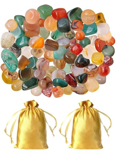 JDNFKG 400 g grus och 2 stycken väskor med dragsnöre, barnstenar, barnleksakstillbehör, gör-det-själv-konsthantverksmaterial.