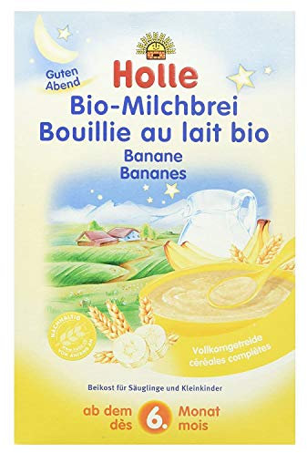 Holle Bio-Milchbrei Banane, 3er Pack (3 x 250 g)