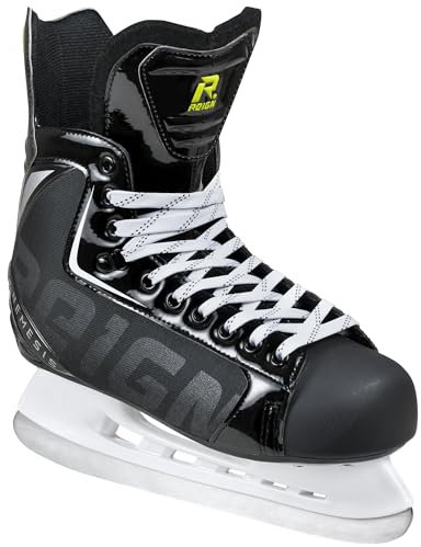 Reign Erwachsene Nemesis Hockey Skate Schlittschuhe, Schwarz, 39
