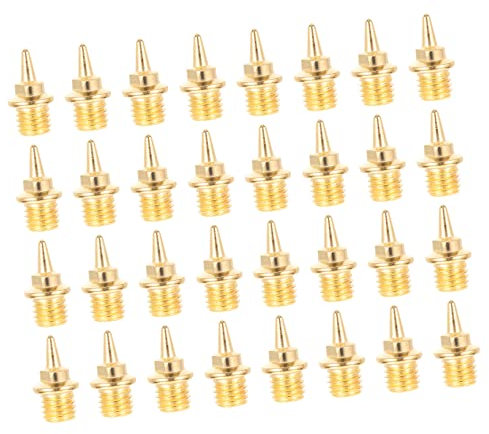 ARTSEWPLY 32pezzi Chiodi Scarpe Sportive in Metallo Resistenti Antiscivolo per Pista e Campo Accessori per Scarpe da Corsa Tracciato Cambio Facile e Compatibile con Vari Modelli per Allename