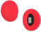 Earbags Ohrenwärmer Standard, rot, M, Fleece