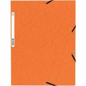 Exacompta Eckspannmappe Nature Future A4 Manila-Karton 355g orange