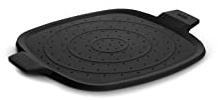 Woll SG224 - Paraspruzzi in Silicone, Quadrato, 24 x 24 cm