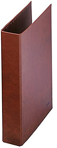Dohe 9554 - Carpeta cuero forrado, 4 anillas de 40 mm, folio
