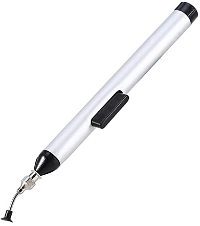 Lödavlödningspump Sucker IC SMD Vacuum Suction Pen Remover Tool Fint, 3 Sughuvuden för Snabb Borttagning
