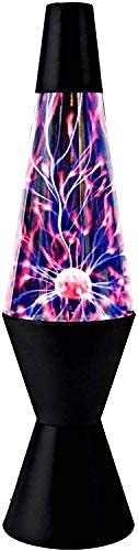 The Glowhouse Plasma Lightning Rocket Lamp Style Special Effects Light Lamp Interaction (37cm H)