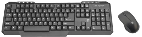 Xtreme 34631 Kit Tastiera e Mouse, Nero