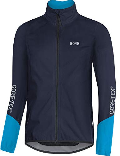 GORE WEAR Herren Fahrrad-Jacke, C5, GORE-TEX Active, M, Marineblau/Blau