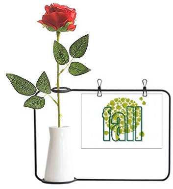 OFFbb-USA Roses artificielles à suspendre en forme d'arbre à feuillu, décoration de bouteille