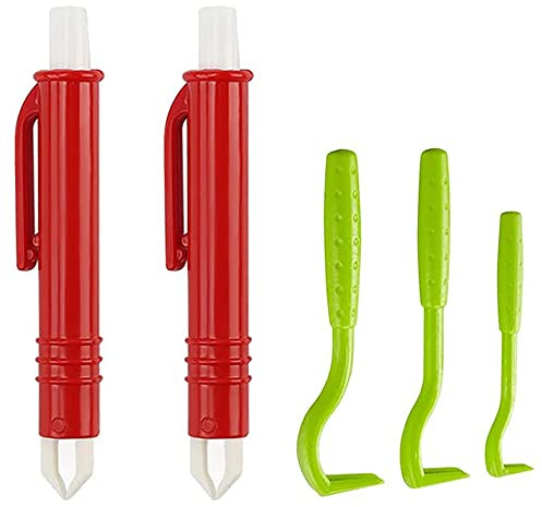 NONDK Pinze per zecche per cani, gatti, bambini, set di 3 pezzi, per zecche e set di 2, pinze per zecche, rimozione di zecche facile e sicuro