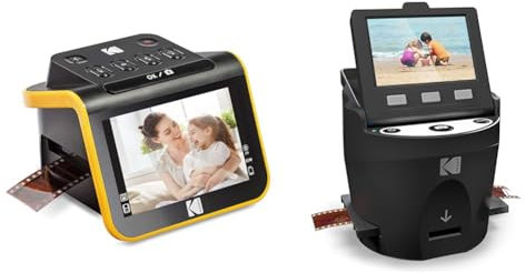 Kodak Digital Film Scanner - Convert Color & B&W Negatives & Slides with 5” LCD Screen
