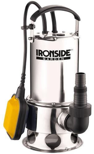 BOMBA SUMERGIBLE AGUAS SUCIAS 1100 W INOX