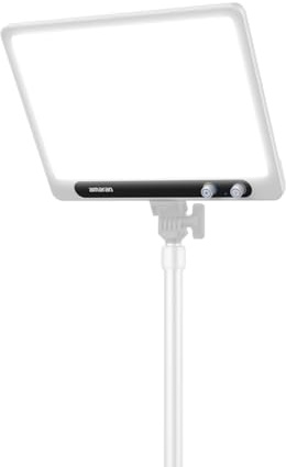 amaran Verge Key Light tvåfärgad 2700-6500K, CRI 96, mjuk LED-panel, USB-C, för streaming, videosamtal och skapande - vit