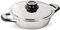 Ecovitam 2004-24 Schmorpfanne, Edelstahl 18/10 + Bakelit (Griff), verchromt, 24 cm