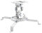 conecto CC50280 Deckenhalterung für Beamer, neigbar -15° bis +15°, schwenkbar 360°, drehbar 360°, Deckenabstand 150mm, Traglast max. 13,5kg, universeller Montagebereich 54-320 mm, weiß