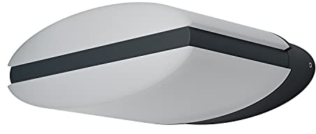 LEDVANCE LED Wand- und Deckenleuchte, Leuchte für Außenanwendungen, Warmweiß, 161,0 mm x 186,0 mm x 75,0 mm, ENDURA STYLE ELLIPSE, 4058075205079