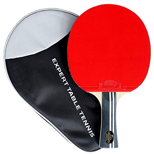 Palio Legend 3.0 Tischtennisschläger & Koffer | ITTF-zugelassener Advanced Ping Pong Schläger | Maximale Power, Geschwindigkeit & Spin (EIN Schläger)