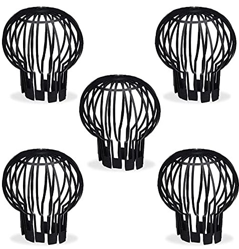 5 pezzi Filtro per Grondaia, Parafoglie per Tubi di Scolo, Protezioni Rete Filtro per Grondaia, Protezioni per Grondaia per Grondaia, Protezione per Tubi di scolo per Foglie, Foglie, Rami