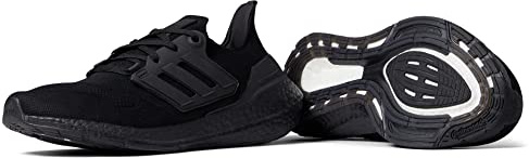 adidas Men's Ultraboost 22 Running Shoe, Black/Black/Black, 13