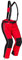 BERKNER Jethose, Jetskihose, Jet-Skihose Model Snow-Winner in rot - schwarz, Gr. M