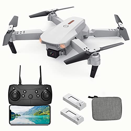 3T6B Drone con fotocamera 4K,Drone per bambini con due telecamere, droni radiocomandati FPV, controllo in un clic, modalità senza testa,mantenimento in altezza,batteria*2,Regalo per bambini e adulti