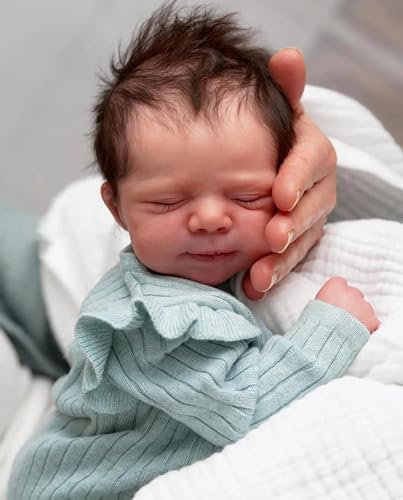Anano Muñeca Bebe Reborn Real Cuerpo Completo Silicona Niño 45CM Bebe Reborn Muñeca Realista Niños Bebe Recien Nacido Reborn Silicona Realistas