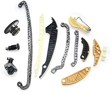 NSGMXT Juego de cadena de distribución compatible con A4 G0lf Pasat 1.8 2.0 TSI TFSI CFP CFPA CCZ 06H109507N 06H109469AF