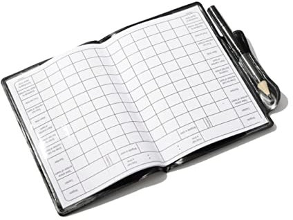 Yardwe Satz Schiedsrichterkarten rote und gelbe Karte Rote Gelbe Karte fußball Schiedsrichterausrüstung gelbe und rote Karten