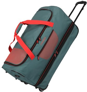 travelite Trolley Reisetasche mit 2 Rollen, Basics Weichgepäck Reisetasche mit Volumenerweiterung, 70 cm, 98-119 Liter, 2,8 kg