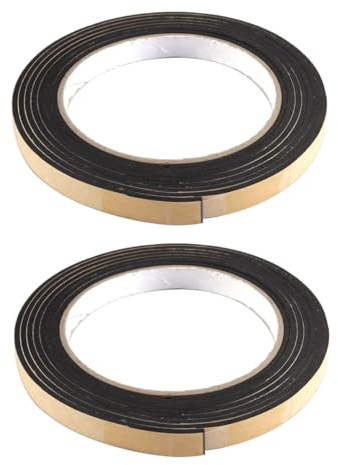 Alide 2 Pezzi Di Nastro Laterale Per Ping Pong, Fascia Protettiva Antiurto, Accessorio Per Racchetta Da Ping Pong/racchetta Da Ping Pong (2 M X 1 Cm)