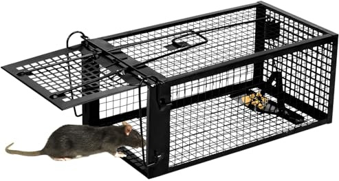 Akunsz 1x Piege a Rat Pièges à Rats Exterieur XXL