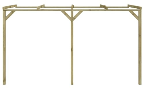 Generico Struttura Pergolato 2x4x2,2 m in Legno,Casa e Giardino,Prato e Giardino,Vita all'aperto,Strutture da Esterno,Archi, tralicci e pergole,Marrone,64.8 kg,41710