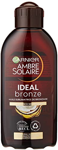 Garnier Ambre Solaire Huile Bronzante Intense aux Senteurs de Coco 200 ml