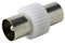 CABLEPELADO Antennenadapter männlich auf männlich | HF-Koaxialkabeladapter | TV-Stecker männlich