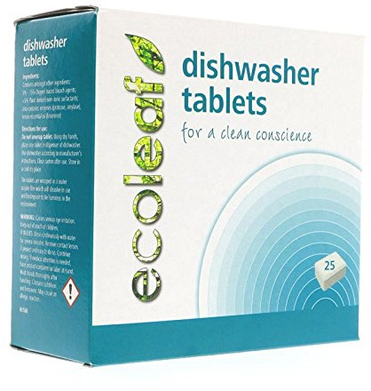 Ecoleaf | Dishwasher Tablets | 2 x 25 tablets