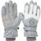 PATIKIL Winter Ski Snow Handschuhe, 1 Paar wasserdichte Winter Wärmende Handschuhe Touchscreen Ski Arbeitshandschuhe für Frauen, Hellgrau-Weiß