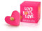 Agatha Ruiz de la Prada – Love Love Love, Eau de Toilette für Damen – Langanhaltend – Charmanter, verspielter und moderner Duft – Fruchtige, Zitrus- und blumige Noten – Ideal für tagsüber – 50 ml