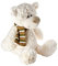 Mousehouse Gifts Weiß 25cm großer Teddybär Plüschbär Teddy bär crème