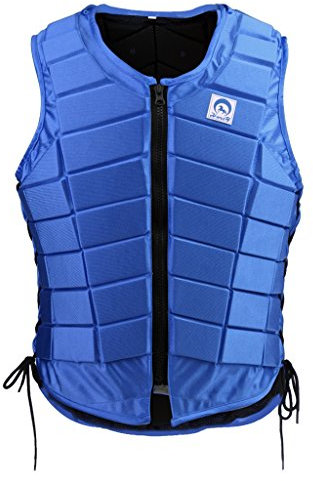 Sharplace Reitschutzweste Körperschutz Sicherheitsweste Brustpanzer Schutzausrüstung Rückenprotektor für Herren Damen Kinder, Damen S