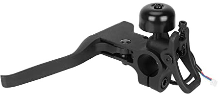 Fututech 2-i-1 bromshandtag med klocka för Xiaomi M365 Pro/Pro2 Mi3 Lite bromshandtag för Segway Ninebot F20/F25/F30/F40 tillbehör elektrisk skoter