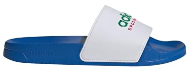 adidas Adilette Shower Slides Unisex Schiebe-Sandalen, Brigroyal Cloudwhite Teamgreen, 46 EU