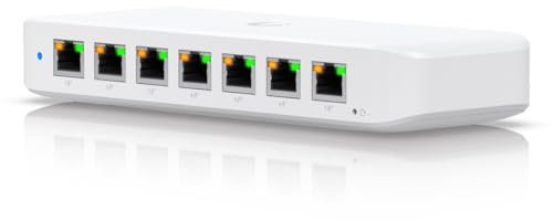 Ubiquiti UniFi Switch Ultra 60W - Switch - gestito - 7 x 10/100/1000 (PoE+)