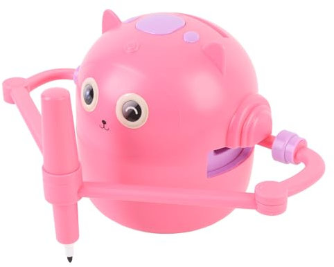 Yanmis Robot de Dibujo, Robot de Dibujo Educativo Interactivo para Niños, Juguete de Aprendizaje de Pintura Inteligente con Tarjetas de 100 Palabras, Juguete de Pintura para Niños de 5