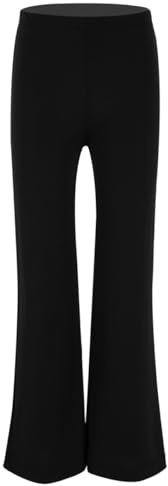 Yihuimin Bambini Pantalone Danza Classica Nero Pantalone Jazz Hip Hop Ginnastica Accademica Danza Short Yoga Palco Svasato Abbigliamento Performance Anni Nero 6 Anni