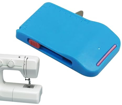 Generisch Guía de costura magnética, accesorio de costura multifunción ajustable para sujetar y posicionar los bordes, ayuda de costura, para ropa, pantalones, bricolaje y mesa