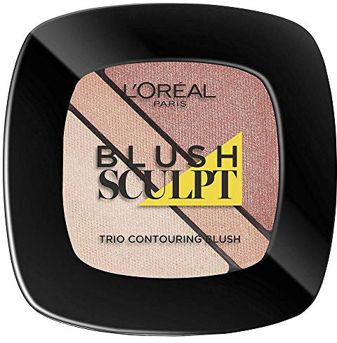 L'Oreal Infallible Blush Trio, Nude Beige, 3.8 g